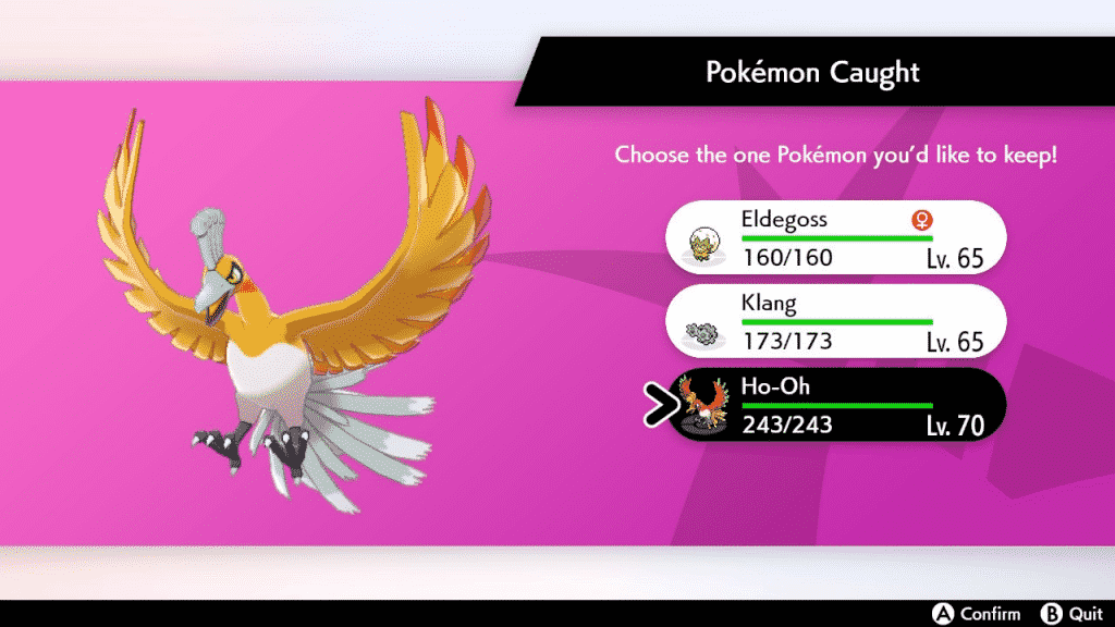 Shiny Ho-Oh