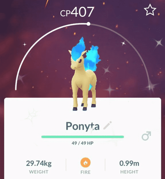 Shiny Ponyta