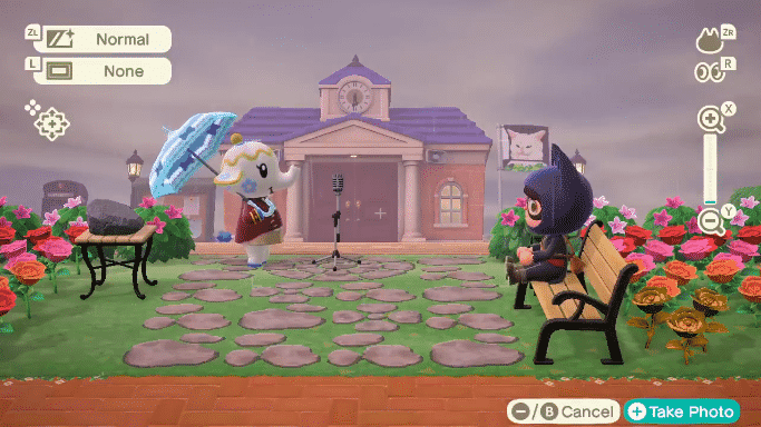 Tia’s Blue Shiny-Bows Parasol