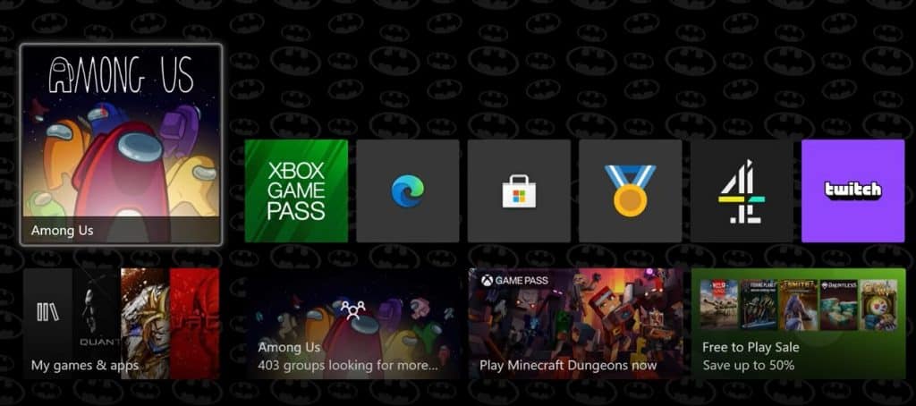 Update Among Us on Xbox