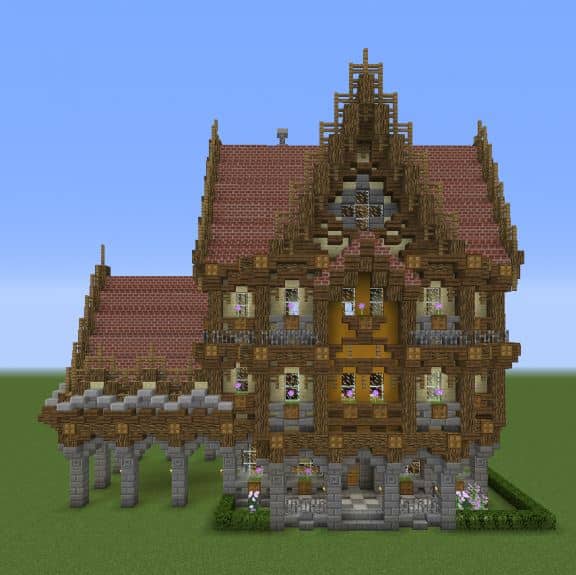 Vintage Victorian Mansion Minecraft