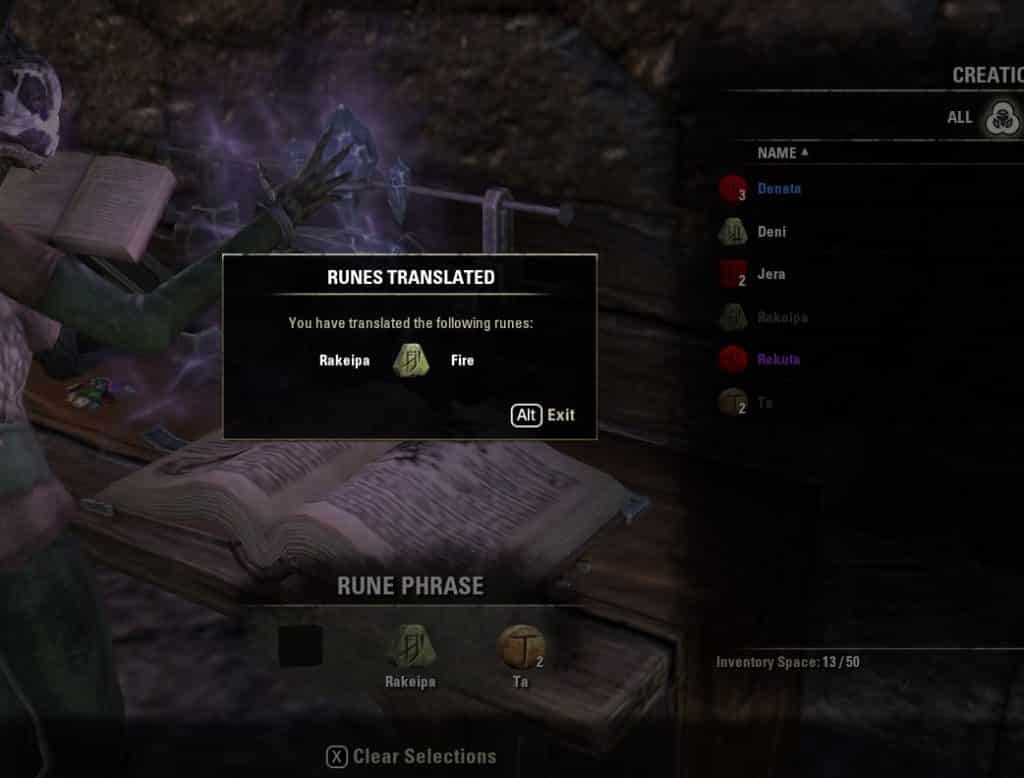 Votan’s Rune Tooltips