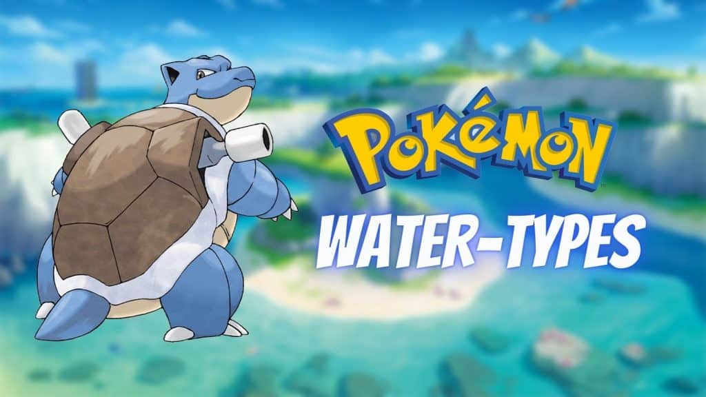 Water Type Pokemon