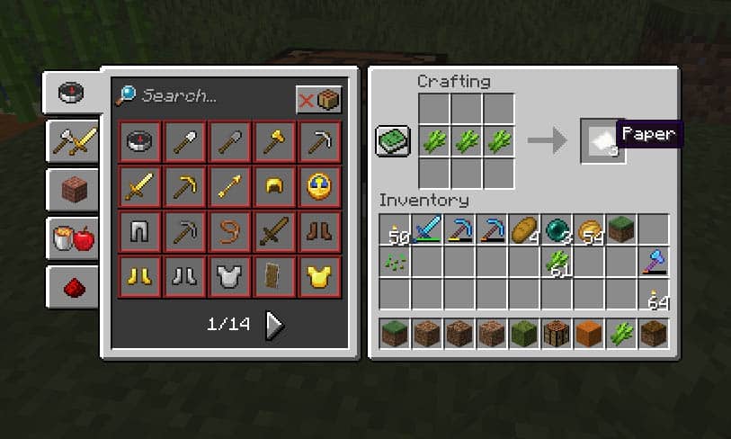 What can you do with sugar cane in Minecraft