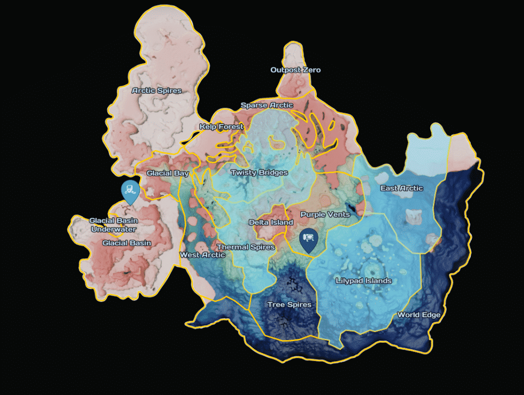 Where to find Lead in Subnautica: Below Zero