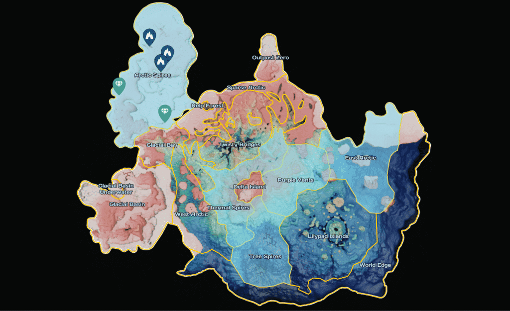 Where to find Lithium in Subnautica: Below Zero
