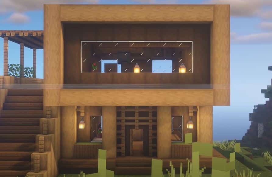 Wooden Survival House