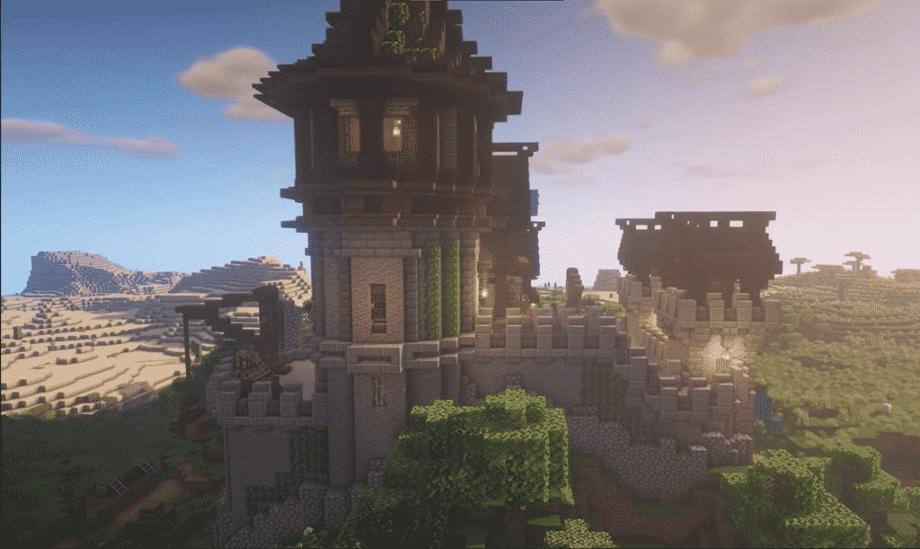 Hill Castle Minecraft