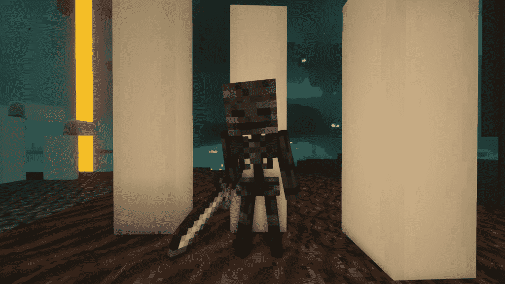 skeletons in the Nether dimension