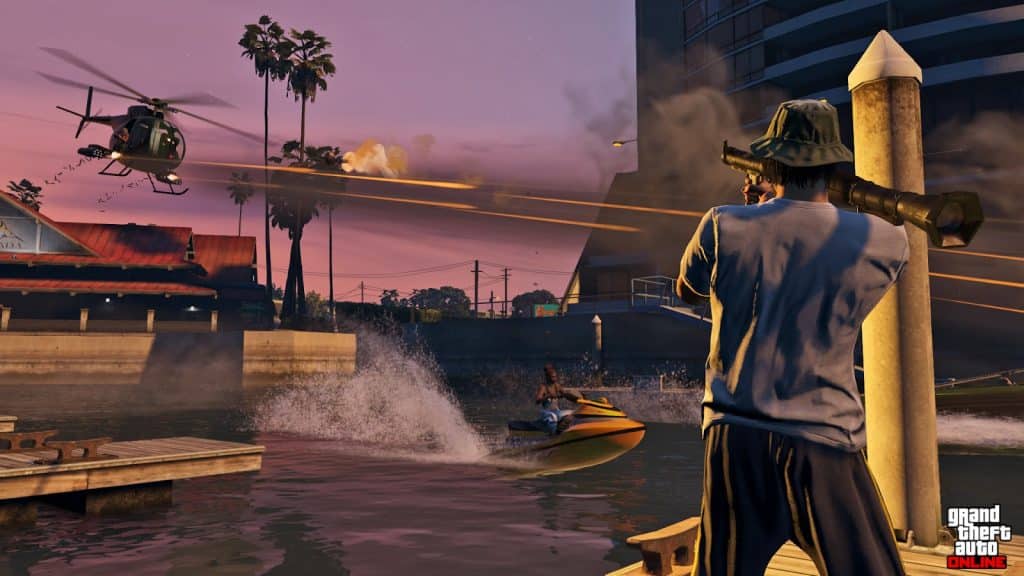 sniper armed at GTA 5 Crossplay
