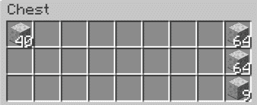 40x blocks to build the outline