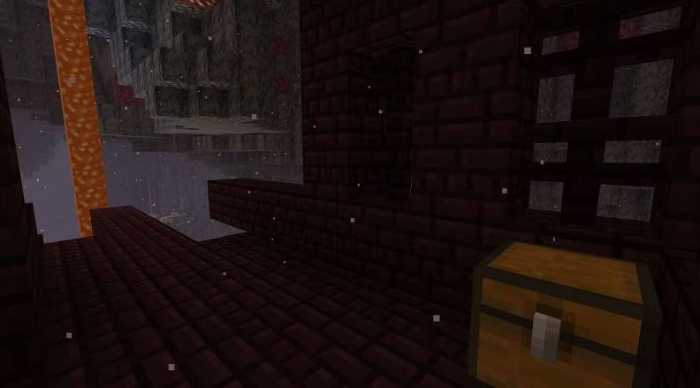 Chest in the Nether Fortress