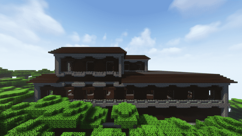 Cobblestone generated naturally in Minecraft structures like Dungeons