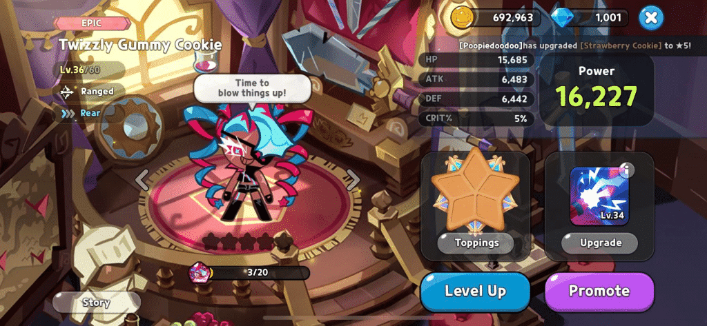 how to get twizzly gummy cookie