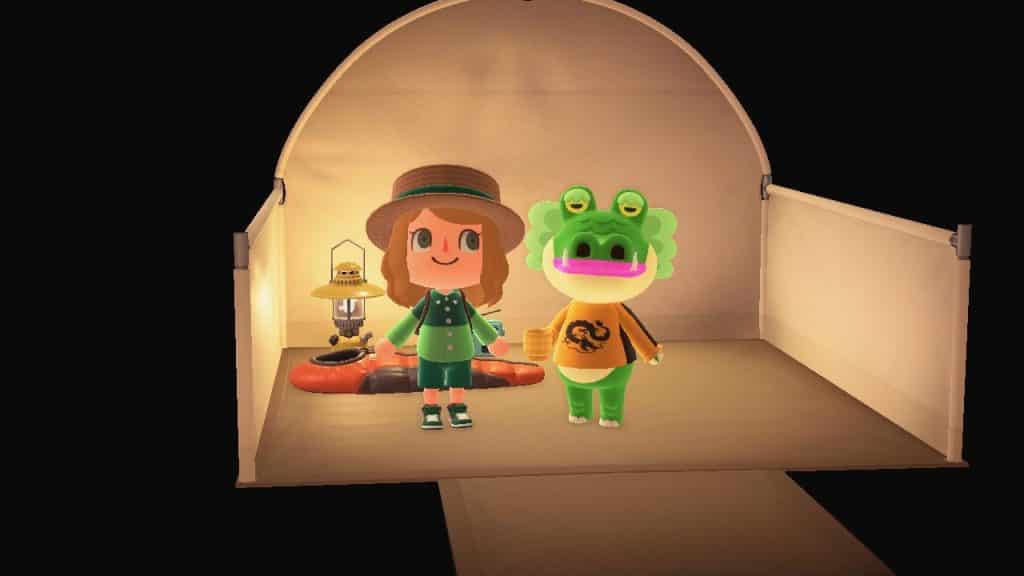 Drago the other Lazy alligator villager