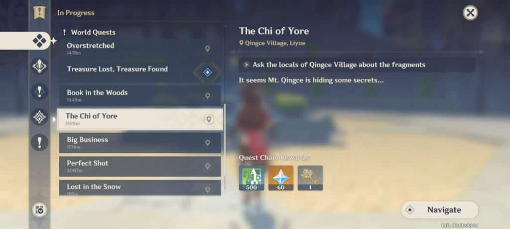 Finish World Quests Genshin Impact