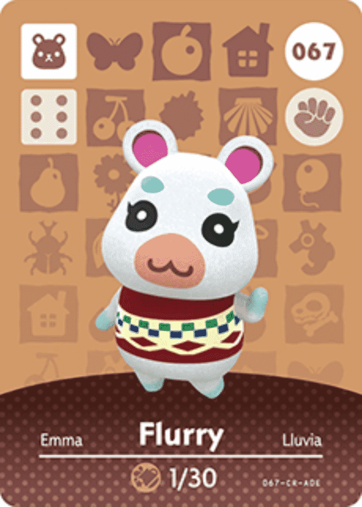 Flurry’s Amiibo card