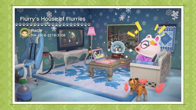 Flurry’s snow and ice theme home