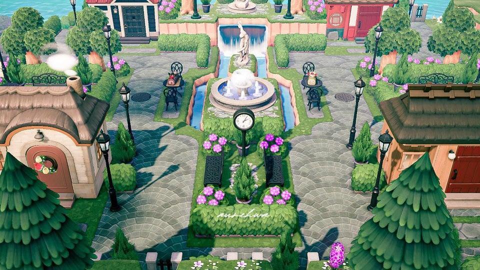 Garden Villa Neighborhood animal crossing