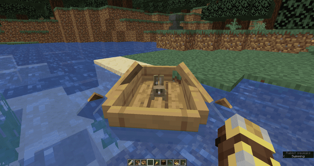 Get across the ocean minecraft