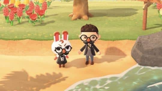 Give Tiffany Stache & Glasses