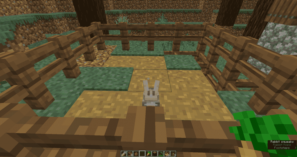 Keep your rabbit safe minecraft