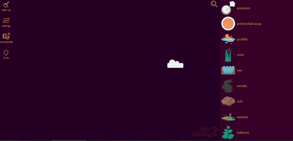 Little Alchemy 2 Cloud with Water