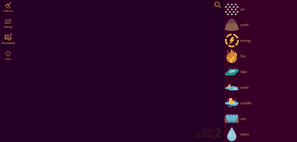 Little Alchemy 2 Sea with Earth