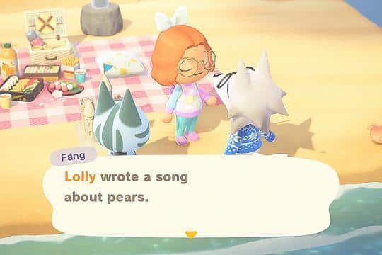 Lolly’s hobby is music