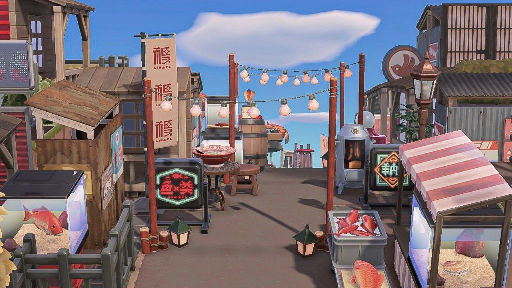 Market Town animal crossing