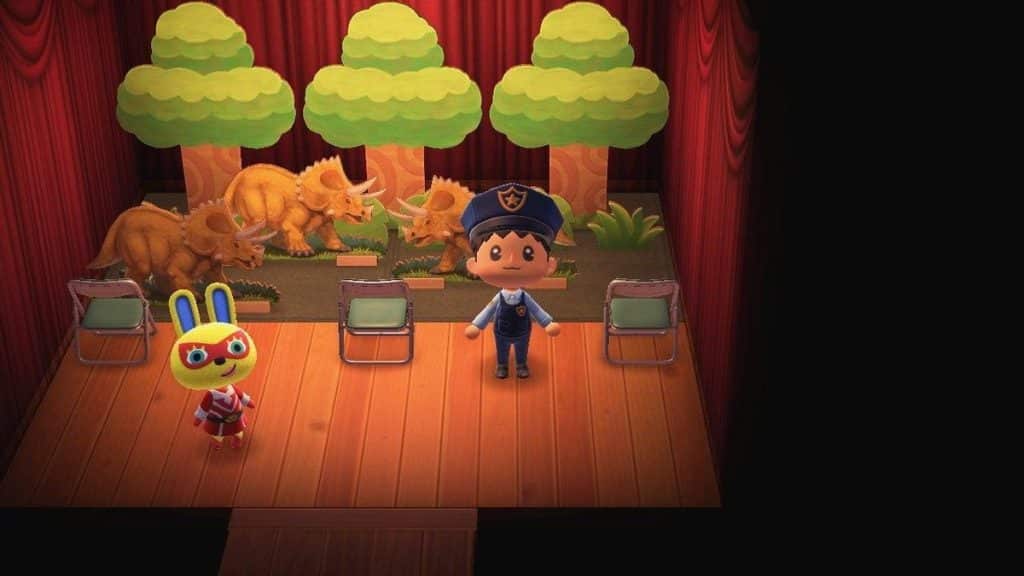 Mira’s house is one big stage play