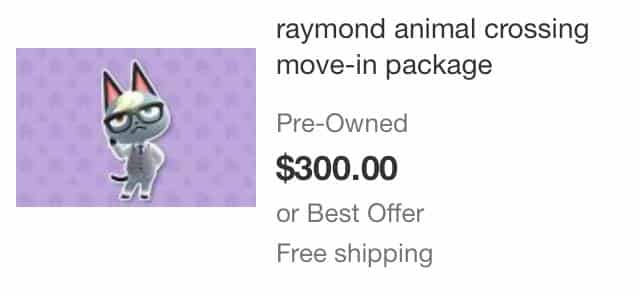 Raymond's move-in package