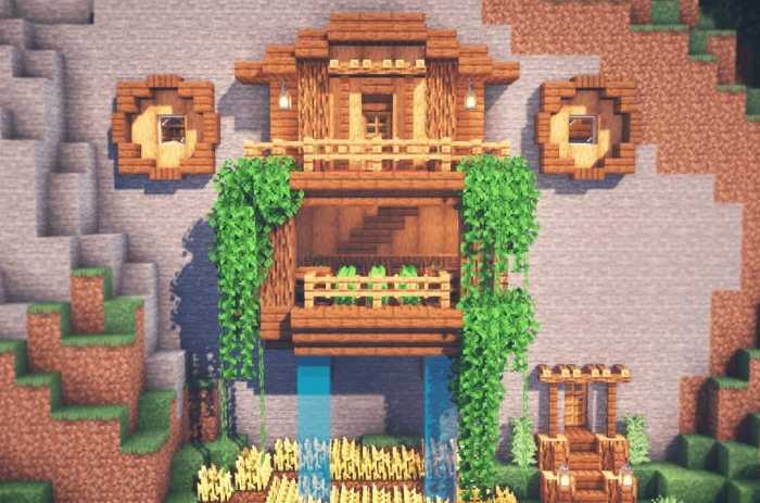 Rustic Mountain House minecraft