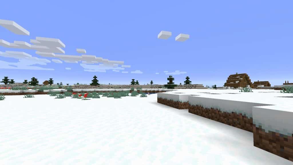 Snowy biomes