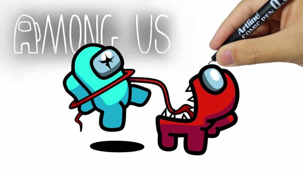 Step-by-Step Guide to Draw Among Us Characters