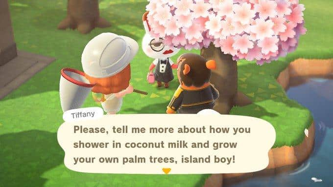 Tiffany get along with Normal villagers