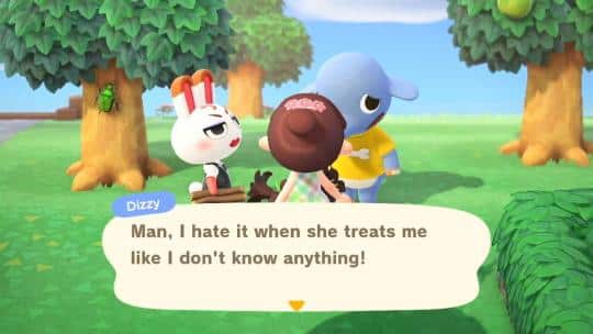 Tiffany get iarguments with Lazy and Jock villagers
