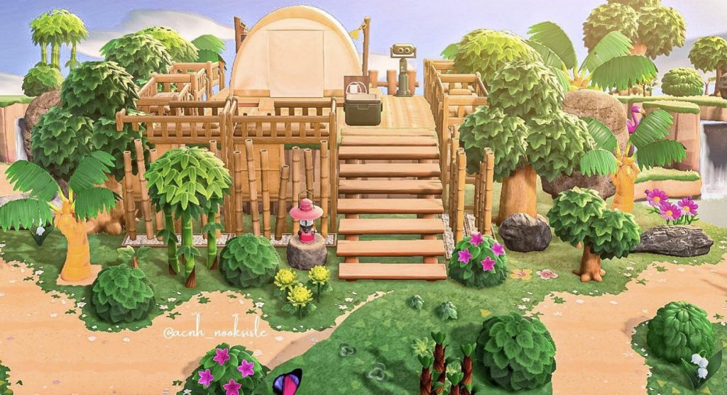 Treehouse Campsite Animal Crossing