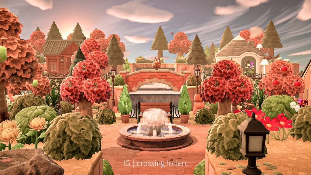 Two-Tiered Neighborhood animal crossing