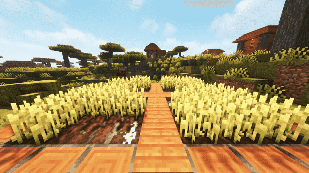 Villager’s farm in minecraft