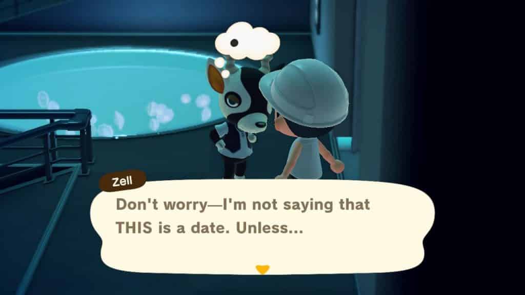 Zell arguments with Snooty and Cranky villagers