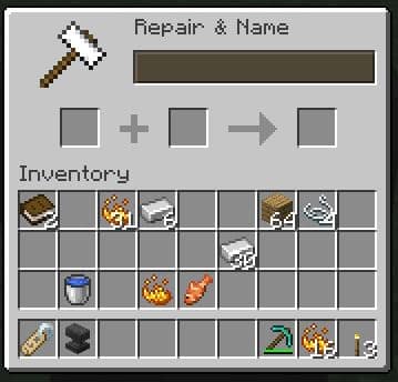 access anvil menu minecraft