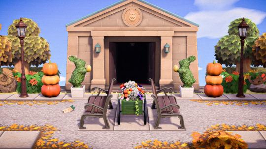 acnh simple park bunny entrance ideas