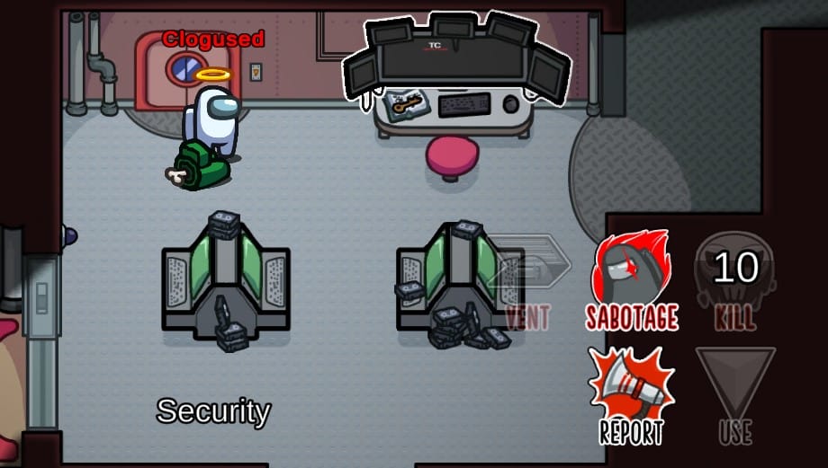 among us airship map vent locations & sabotages