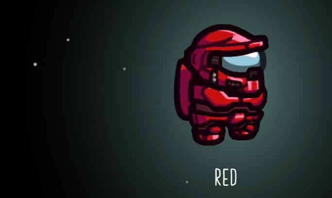 among us red iron man