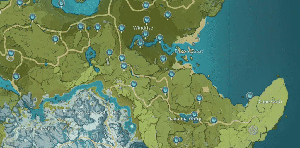 anemoculus locations windrise