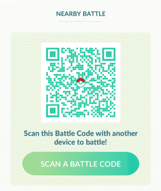 battle nearby trainers pokemon go
