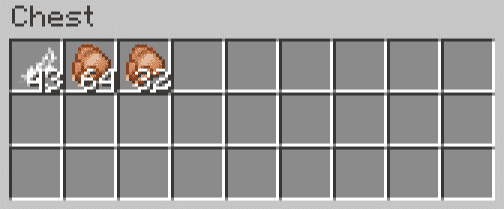 chicken meat in the chest