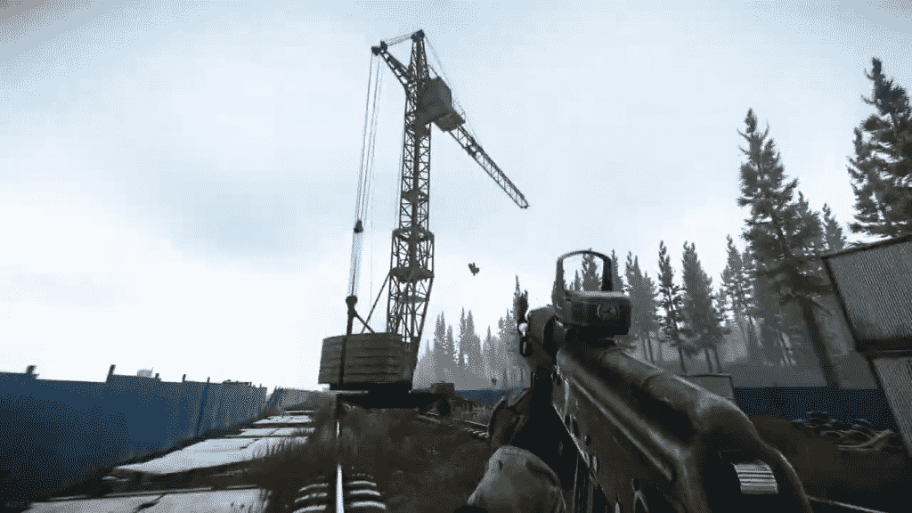 crane escape from tarkov