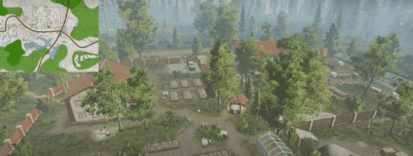 cottages escape from tarkov